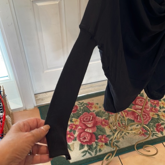 NWT All Saints criss cross long sleeve shirt - Picture 6 of 7